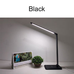 LED Bedside Table Lamp in Black