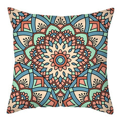 Kaleidoscope Print Throw Pillow Covers
