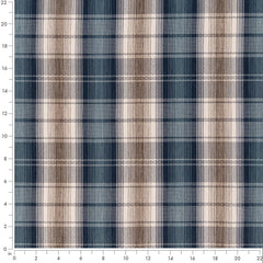 Charlotte Plaid Fabric / Traditional Tartan Checkered Pattern for Upholstery and Home Decor