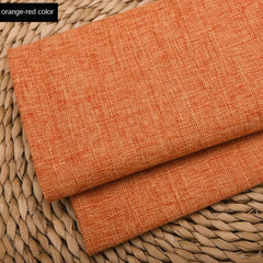 Wide 59&quot; Dense Plain Old Coarse Cotton Linen Slub Upholstery Sofa Fabric Cushion Tablecloth Chair Cover Material By the Yard