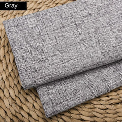 Wide 59&quot; Dense Plain Old Coarse Cotton Linen Slub Upholstery Sofa Fabric Cushion Tablecloth Chair Cover Material By the Yard