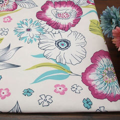 Wide 58" Velvet Upholstery Pouffe Sofa Fabric Cushion Pillow Cover Diy Short Plush Material By the Yard Morning glory